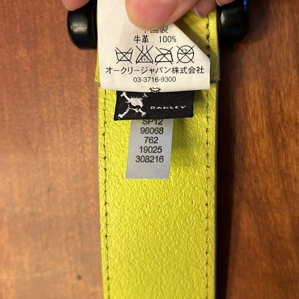 Oakley Ellipse Leather Belt